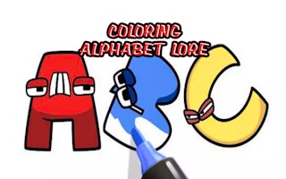 Image Coloring Alphabet Lore